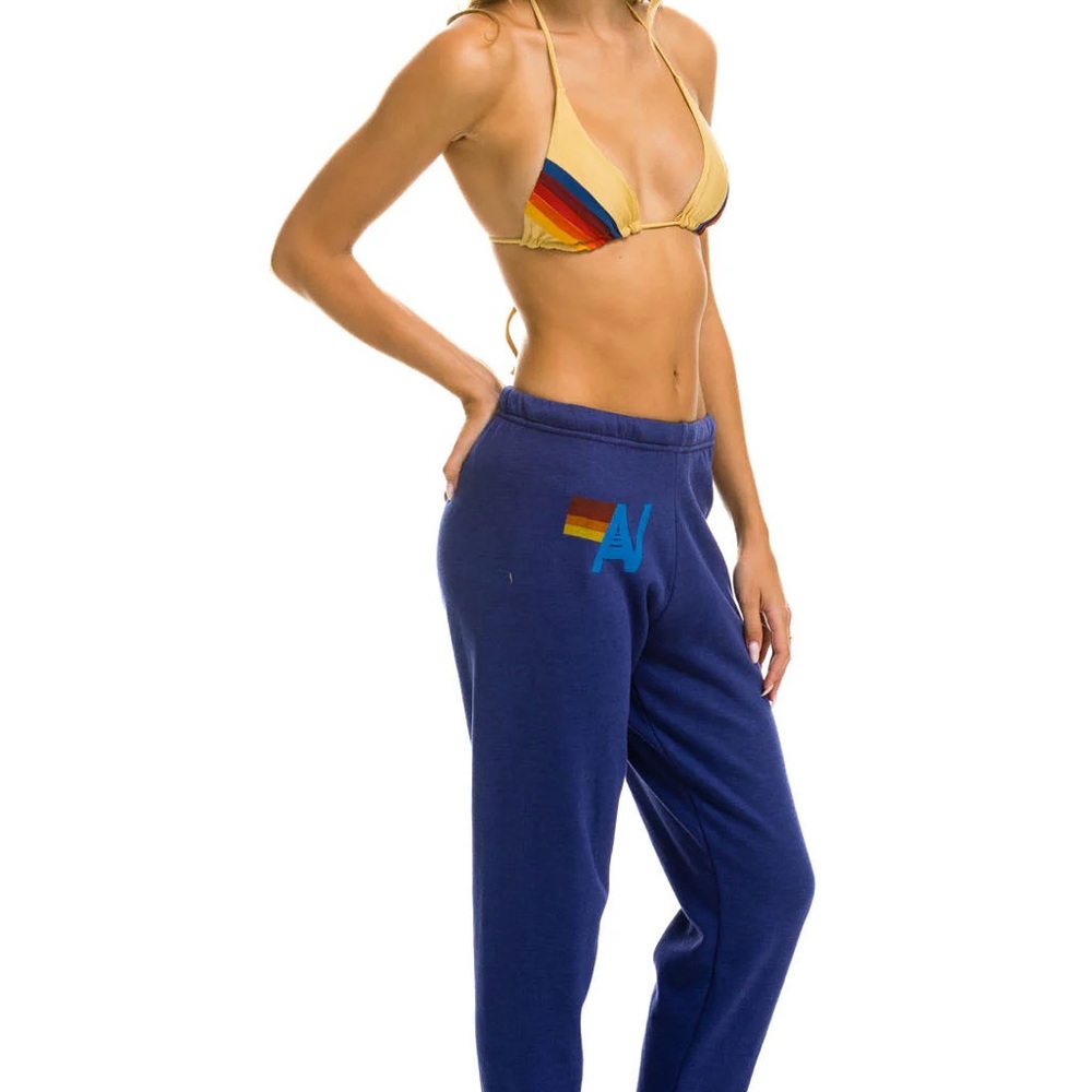 Blue/purple aviator nation Women's Pants
